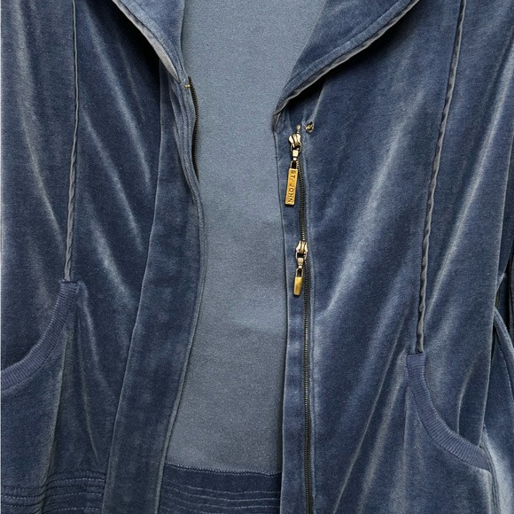 St. John Sport 3 piece tracksuit set velour velvet vintage with belt size Small - Picture 5 of 10